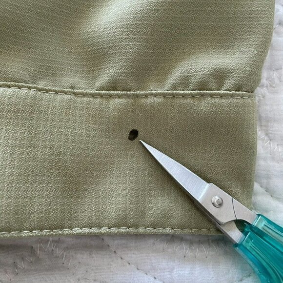 Vtg Tarponwear Green Fishing Shirt Men's Sz M Long Sleeve Button Up Vented - Picture 7 of 9